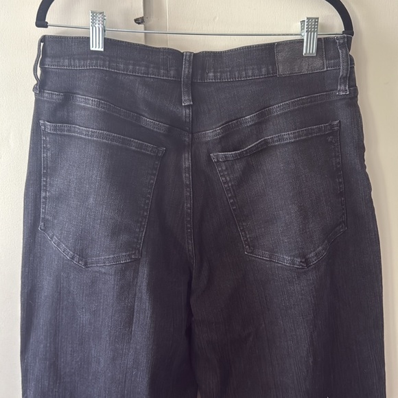 Madewell Black Perfect Vintage Wide Leg Jeans - Picture 4 of 11